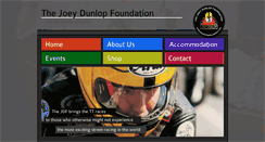 Desktop Screenshot of joeydunlopfoundation.com